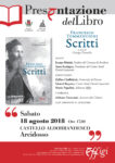 presentazione libro tommencioni agosto 2018