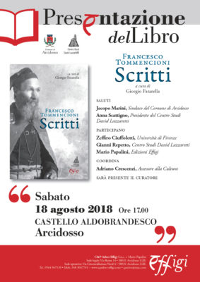 presentazione libro tommencioni agosto 2018